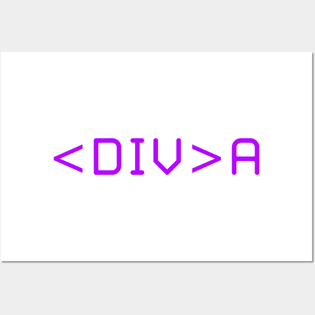 Girls who code Diva Wall Art by nanarts